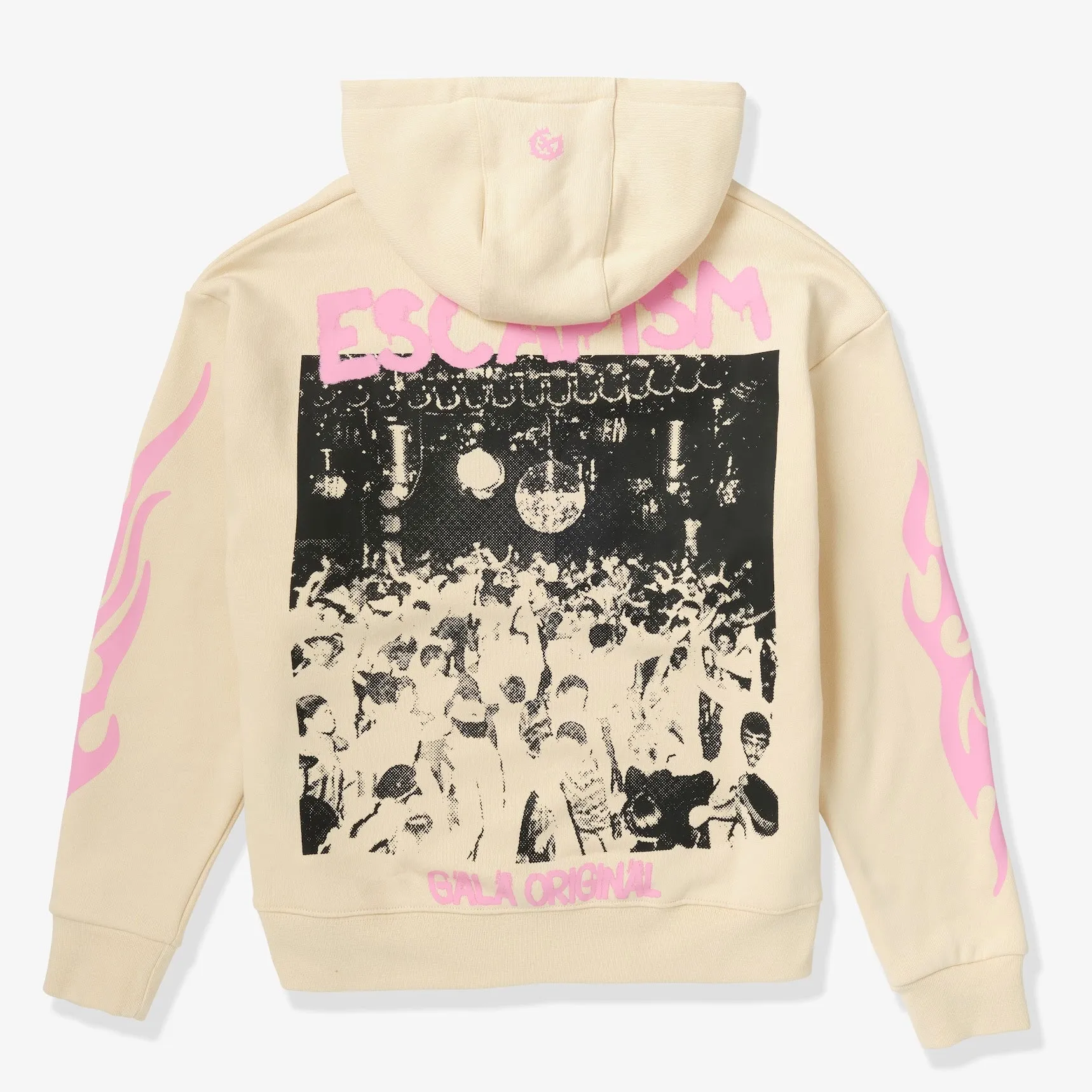 "Escapism" Hoodie (cream)