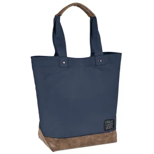 "Great Lakes Girl Patch" Canvas Tote Bag
