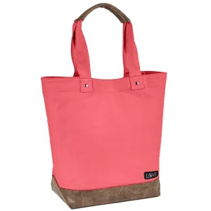 "Michigan Love Patch" Canvas Tote Bag
