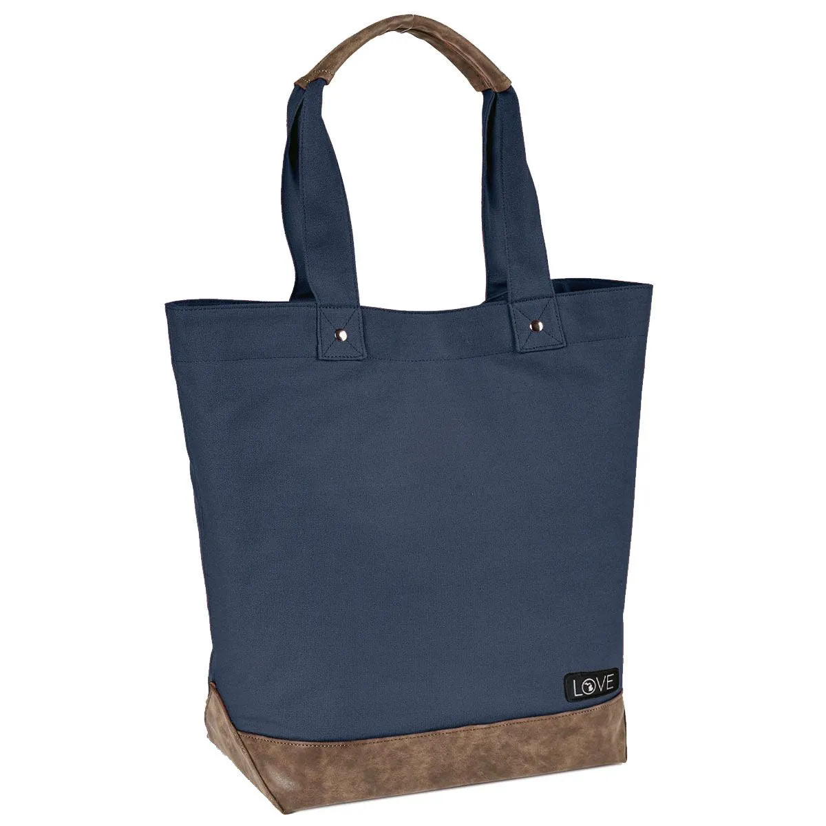"Michigan Love Patch" Canvas Tote Bag