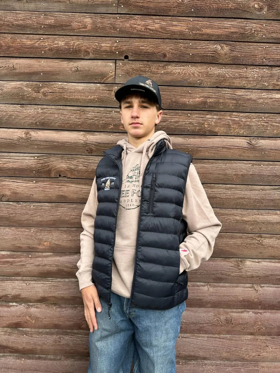 "NEW" Three Forks Saddlery Legacy Hoodie