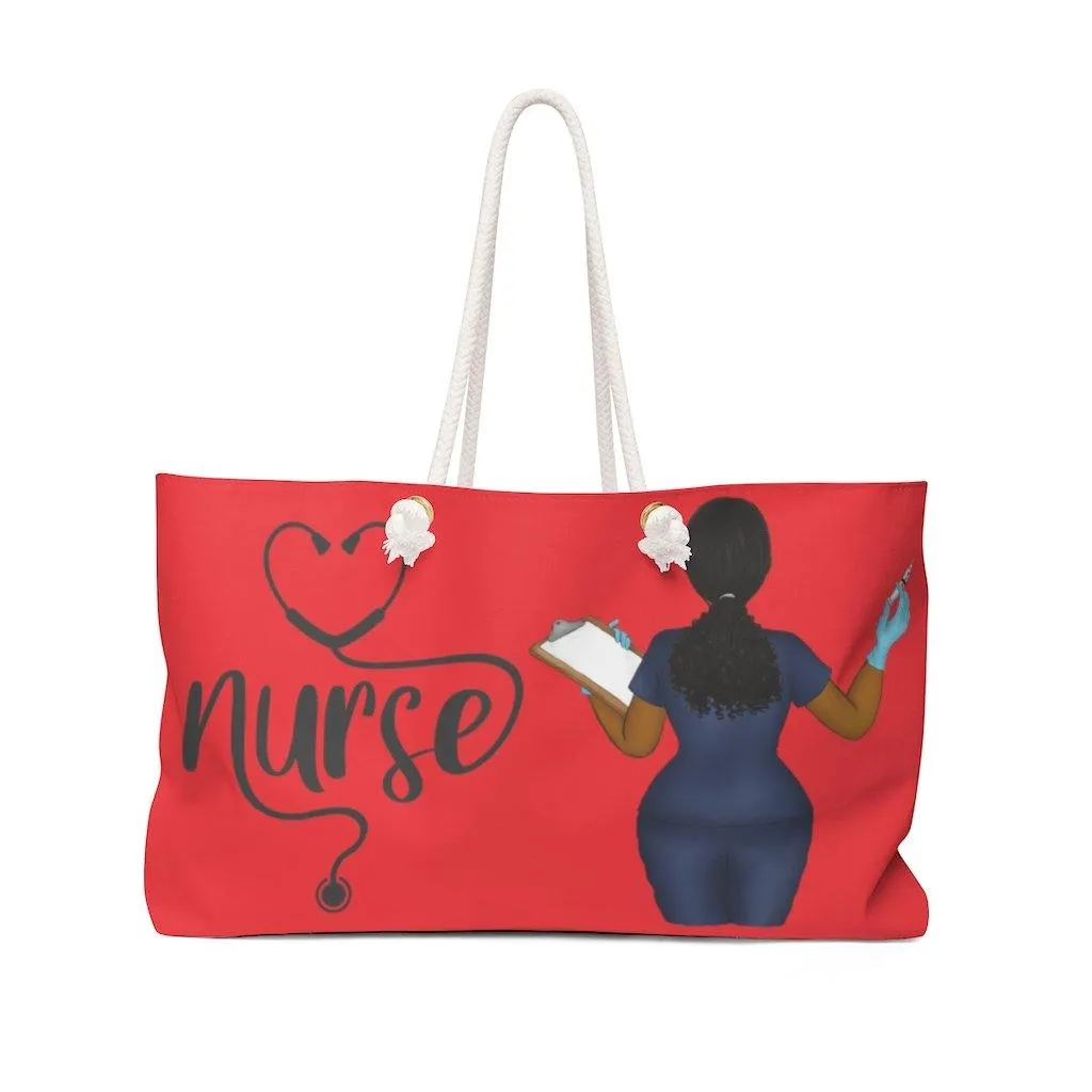 "Nurse" Weekender Tote Bag