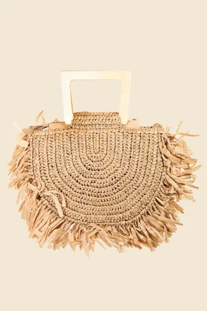 Raffia Handbag