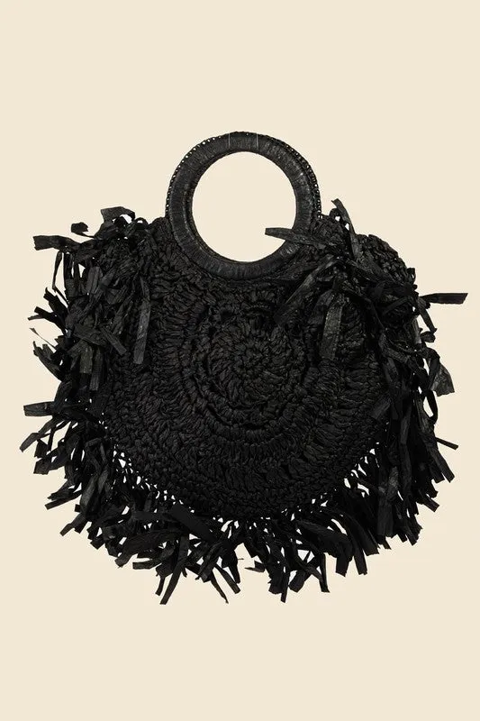 Raffia Handbag