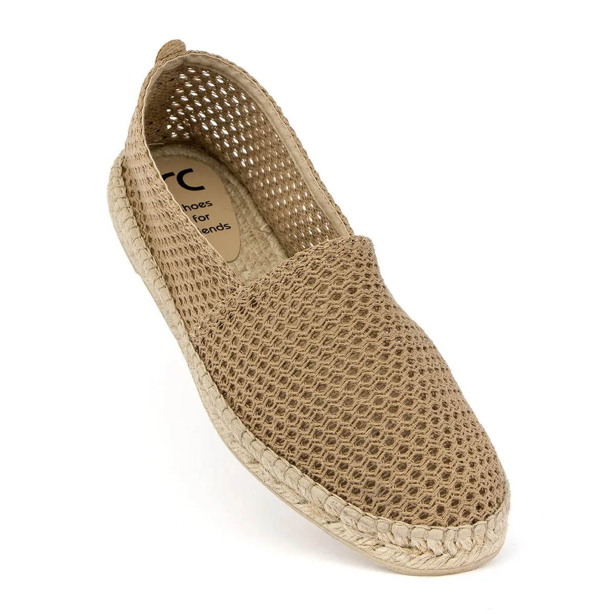 RC Men's Vegan Espadrilles | Camel