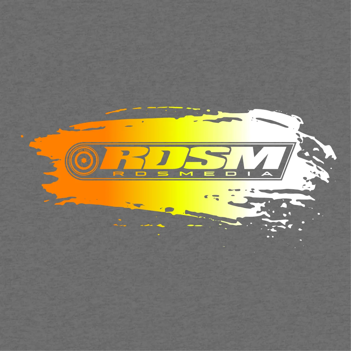 RDS Media Gunmetal Splash Logo Hoodie