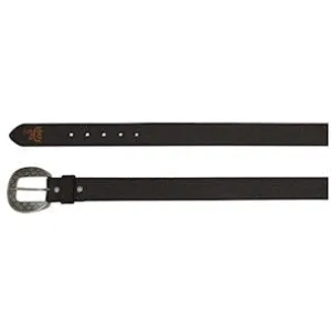 Red Dirt Hat Co Bison Grain Leather Belt