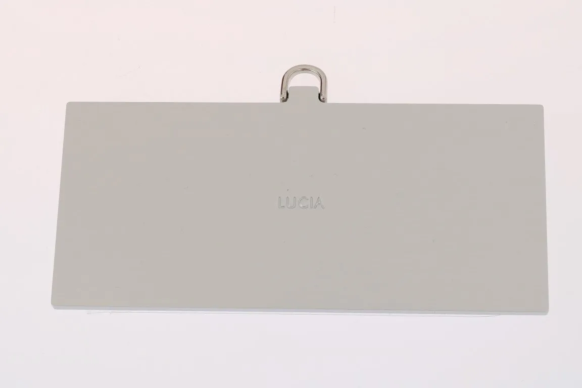 Red Leather LUCIA Shoulder Messenger Bag