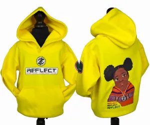 REFLECT Hoodie Girls 2 [YELLOW]