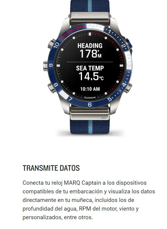 Reloj Inteligente Garmin MARQ Captain Gen 2