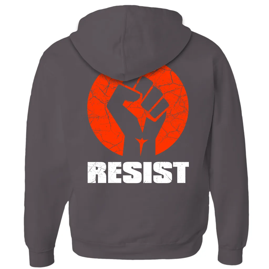 Resist Fist - Hoodies (Zip-up)