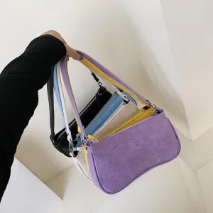 Retro Alligator Pattern Women Shoulder Bags PU Leather Casual Trendy Subaxillary Bags Bolsa Mujer 2020 New Designer Schoudertas