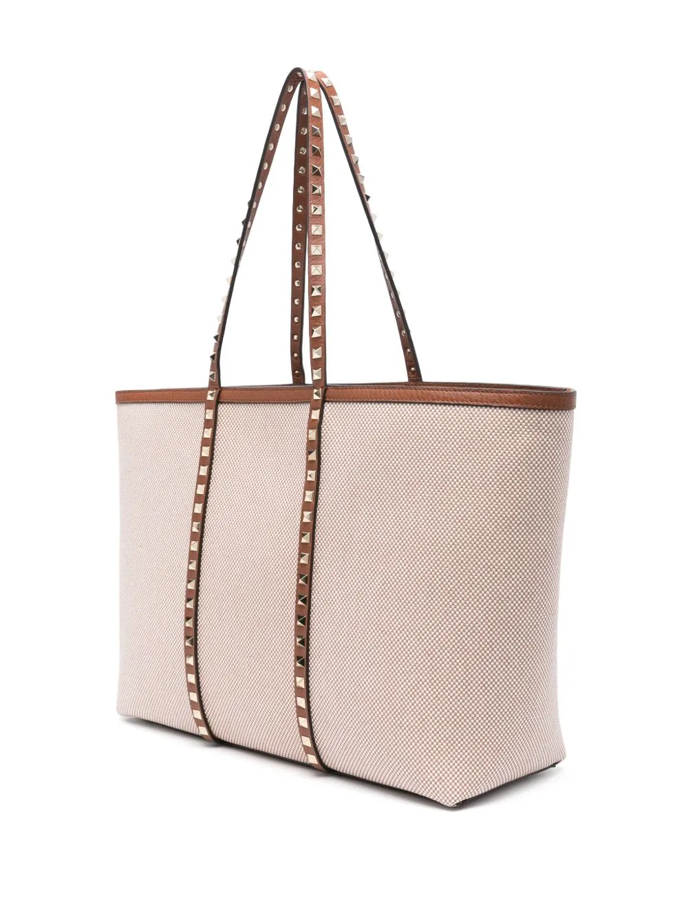 Rockstud canvas medium tote
