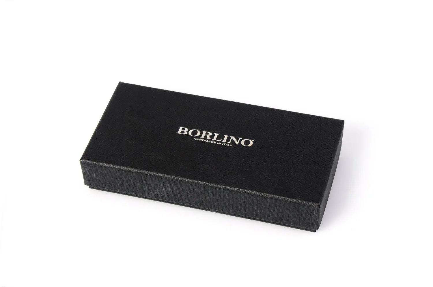 Rustic Black Leather Luggage Tag