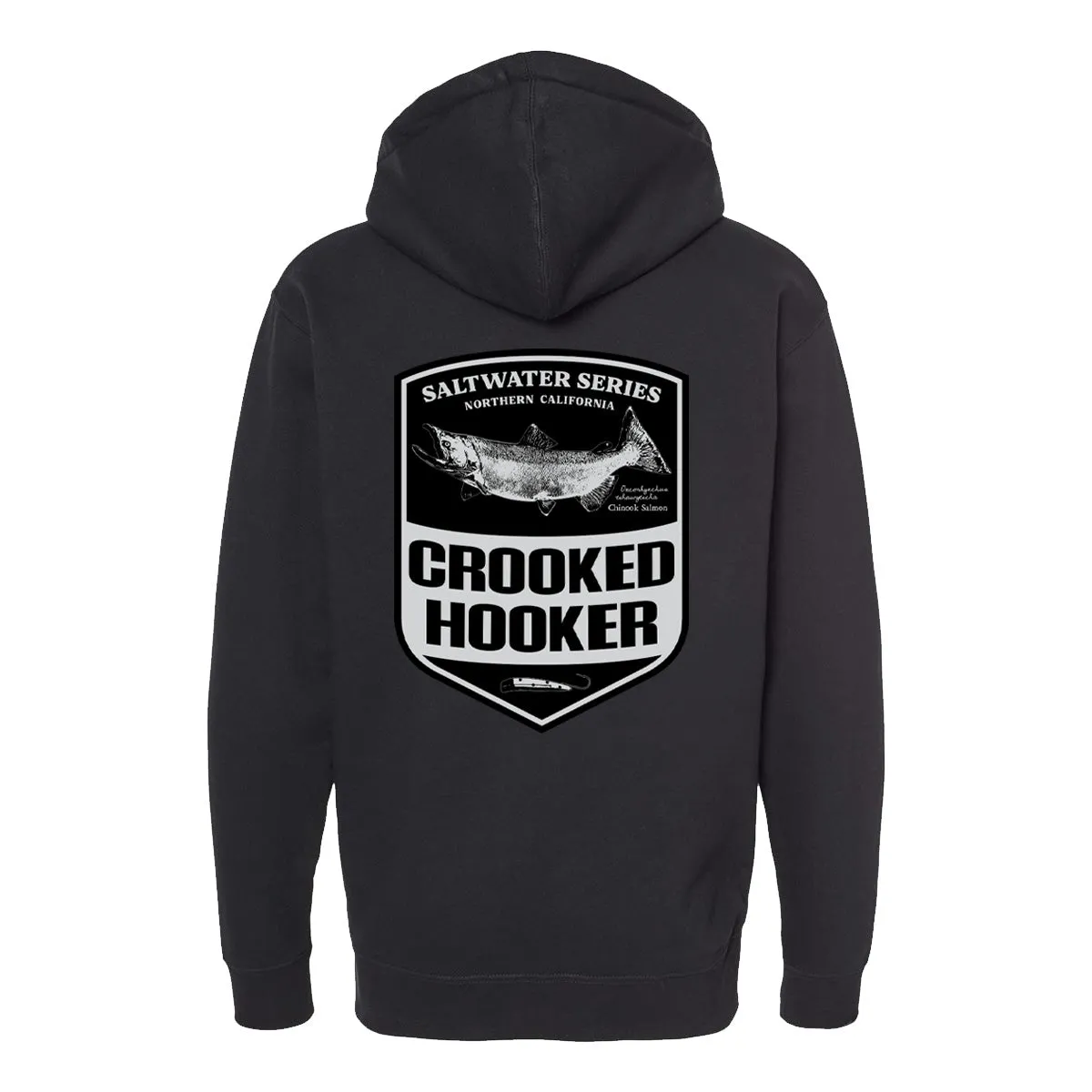 Salmon Badge Premium Hoodie