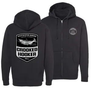 Salmon Badge Premium Hoodie