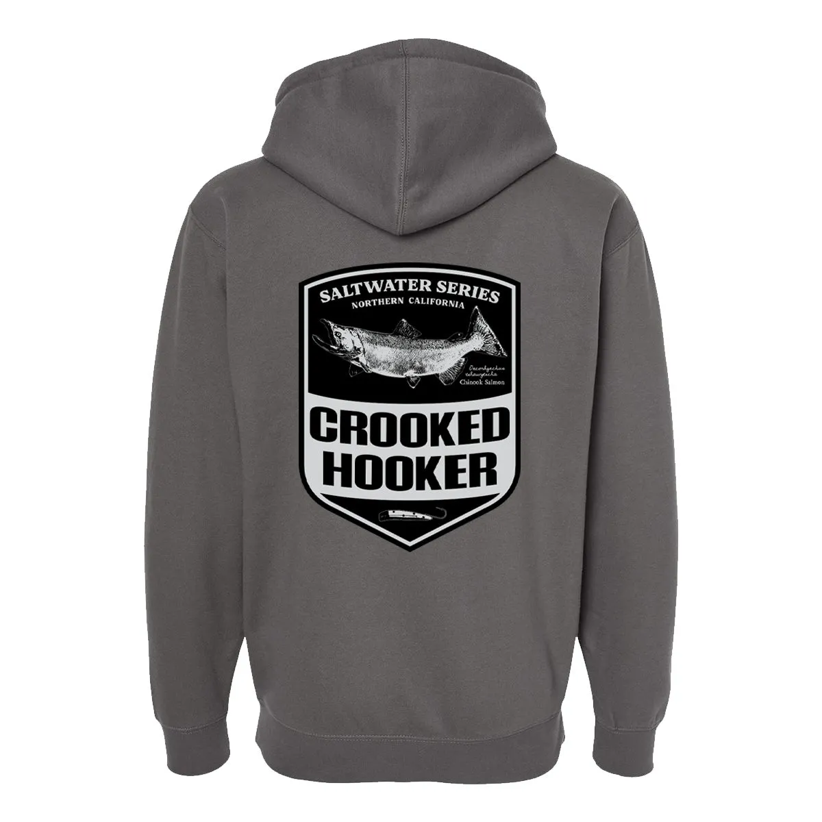 Salmon Badge Premium Hoodie