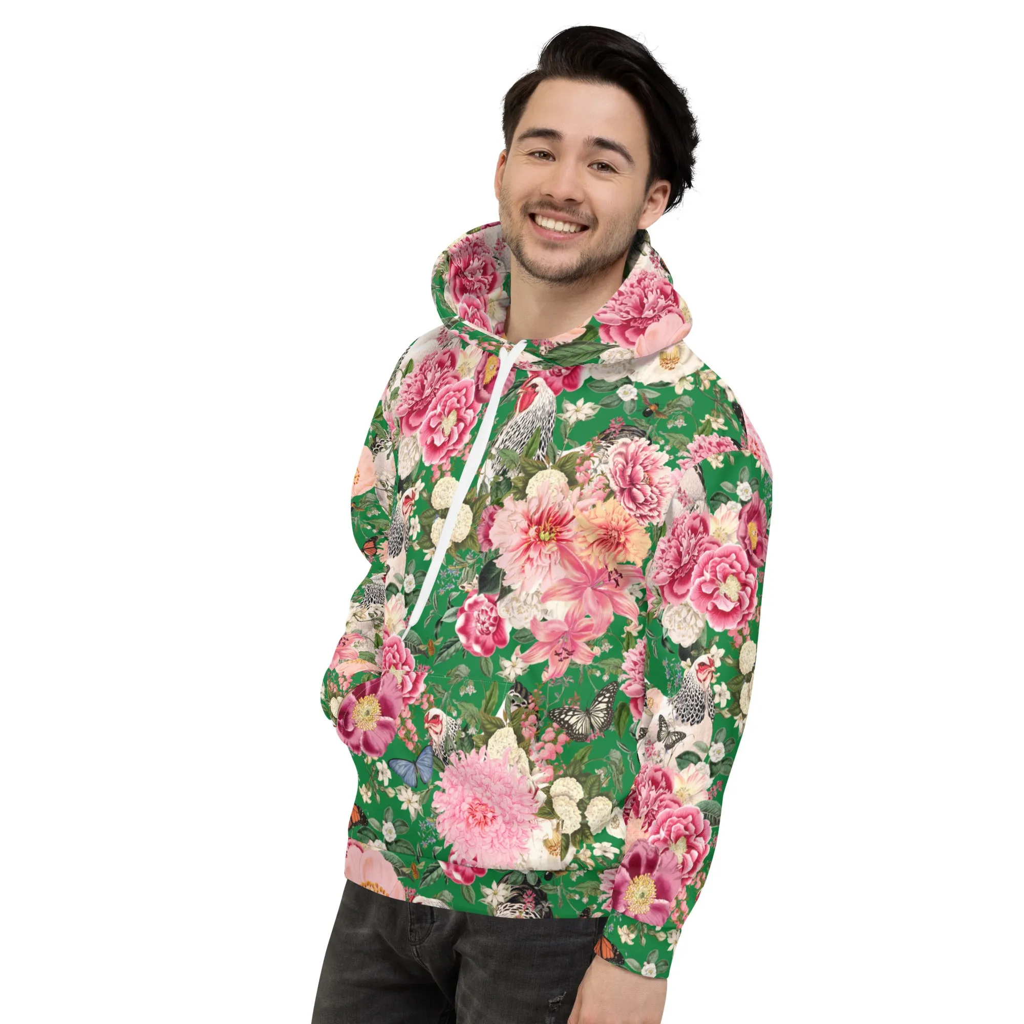 Secret Chicken Garden Hoodie, light brahma
