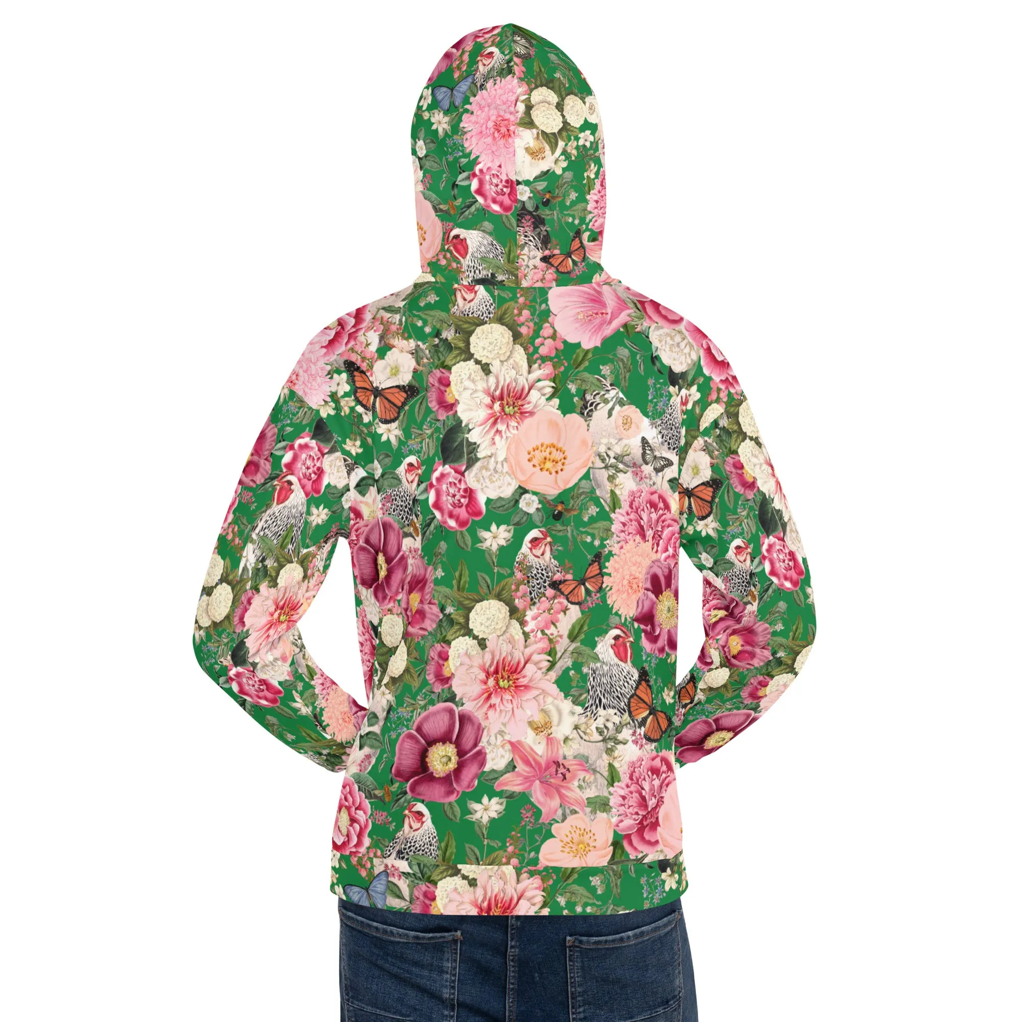 Secret Chicken Garden Hoodie, light brahma