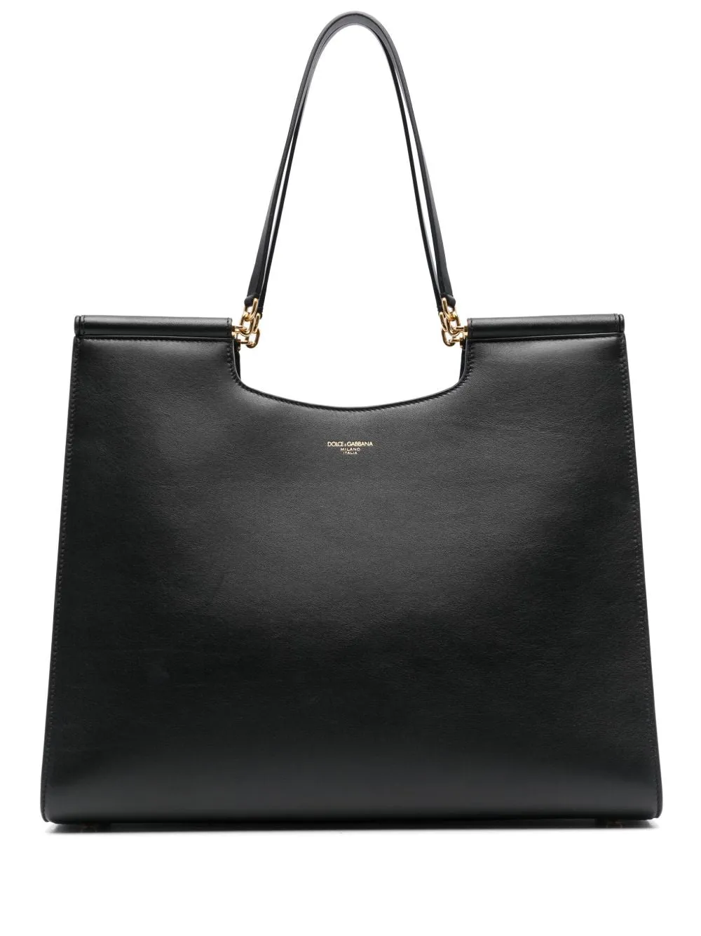 Sicily large leather tote bag