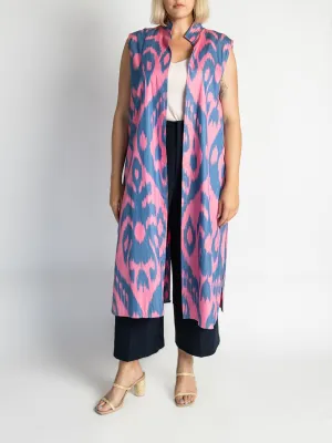 Sleeveless Cotton Caftan