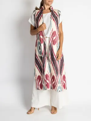 Sleeveless Cotton Caftan