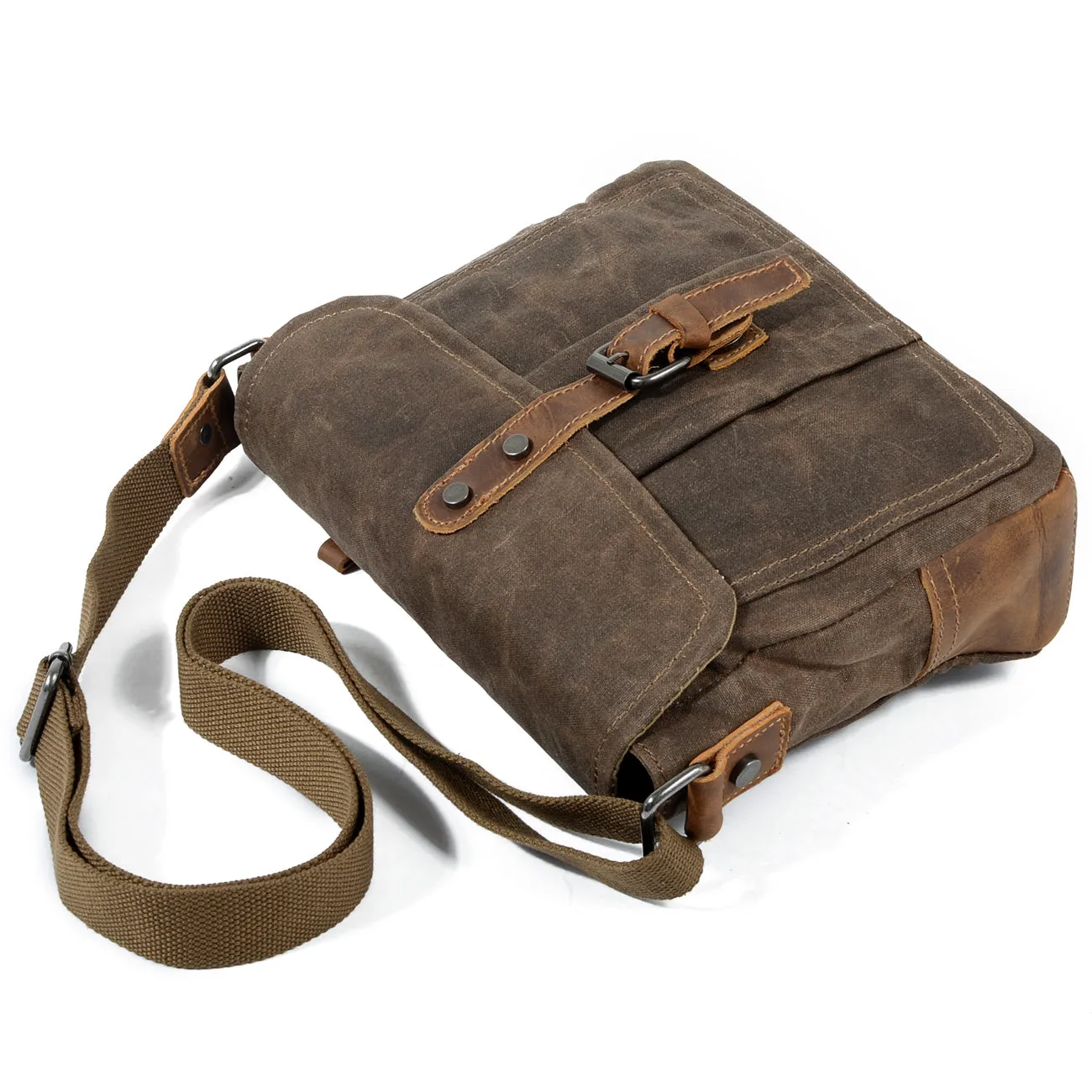 Small Canvas Messenger Bag | Pyrenees