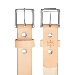 Standard Camp Belt | Matte Nickel Brass