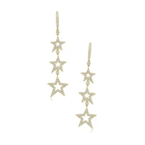 Star Drop Earrings
