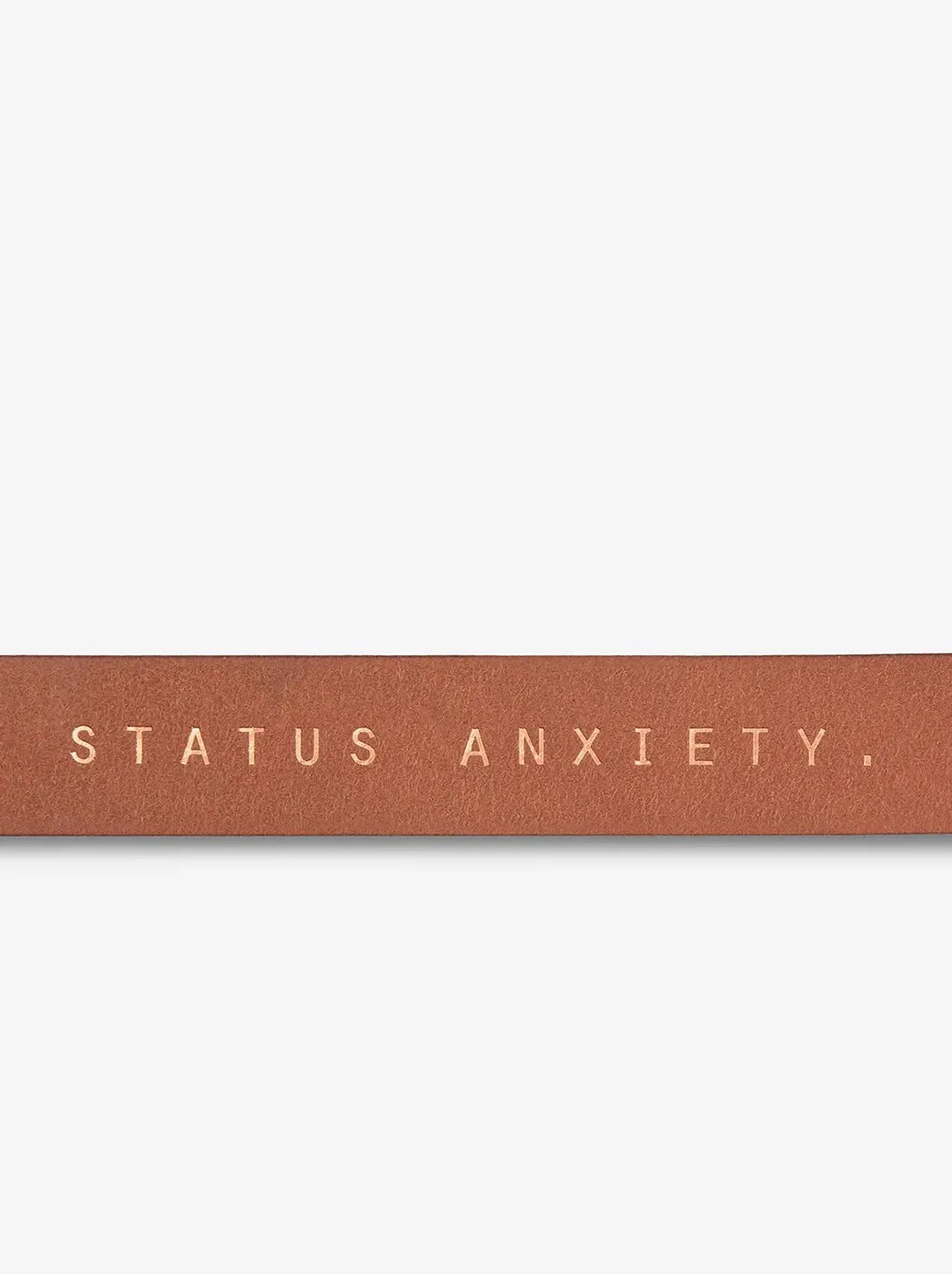 Status Anxiety - Natural Corruption Belt - Tan