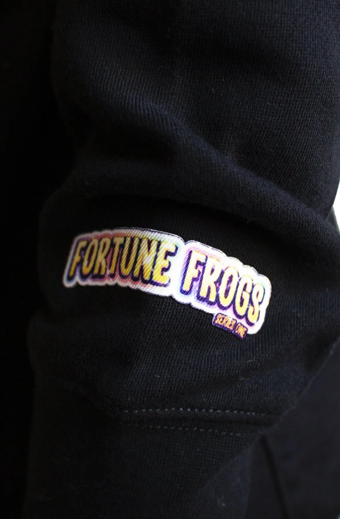 Stay Winning Fortune Frogs Black Hoodie