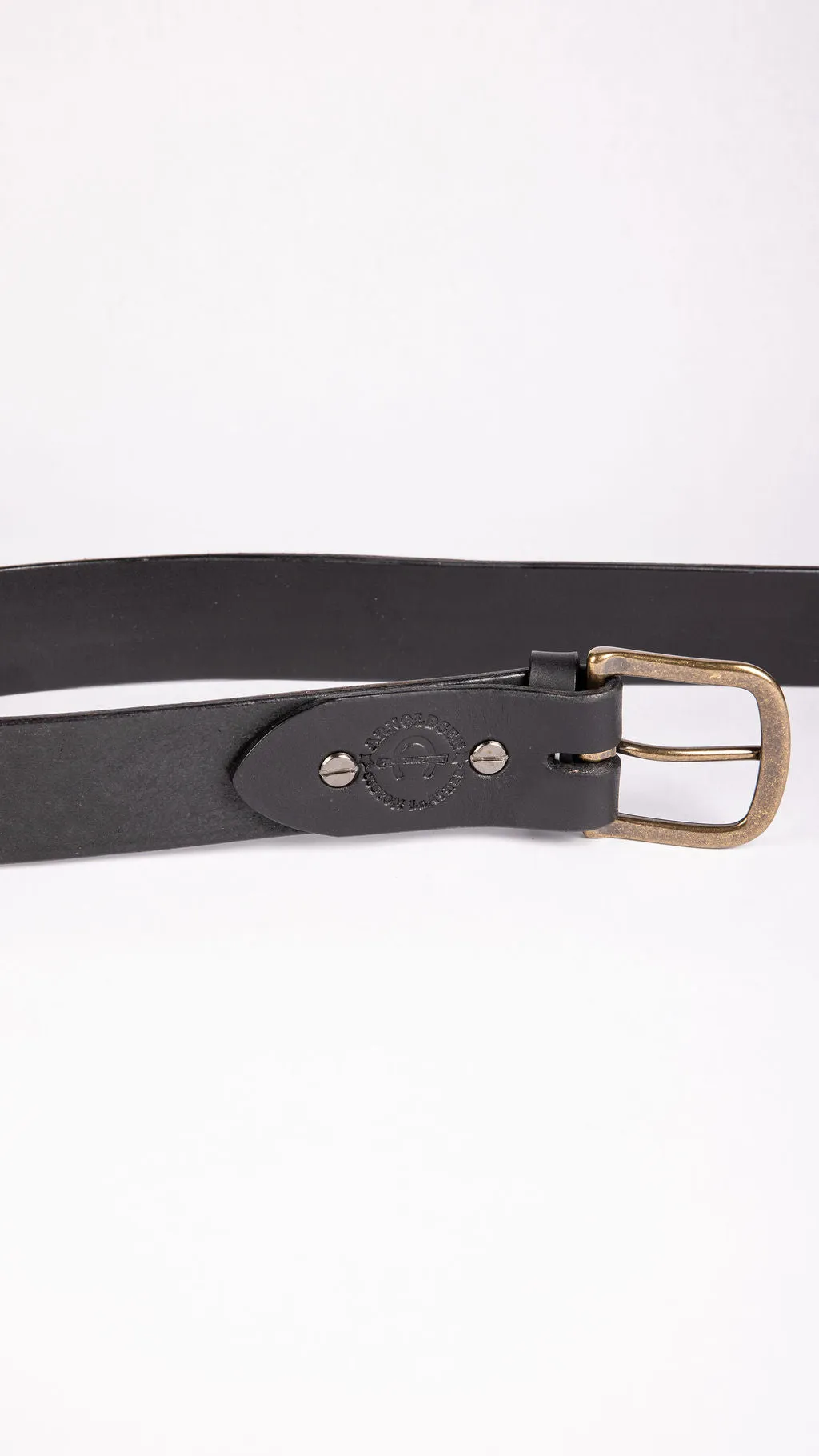 Stitched Black Belt