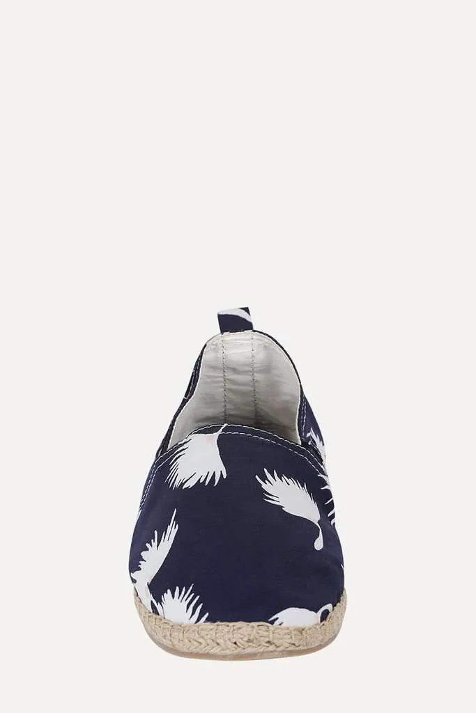Summer Print Canvas Espadrilles