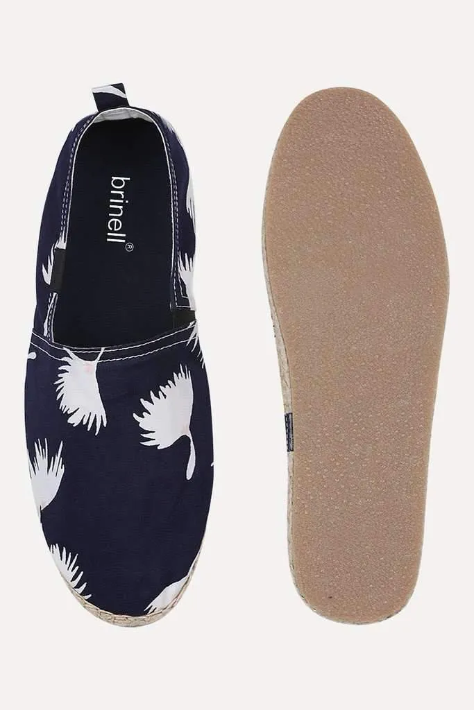 Summer Print Canvas Espadrilles