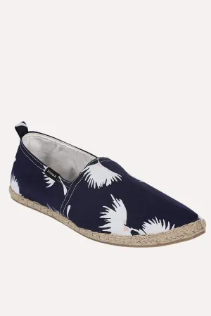 Summer Print Canvas Espadrilles
