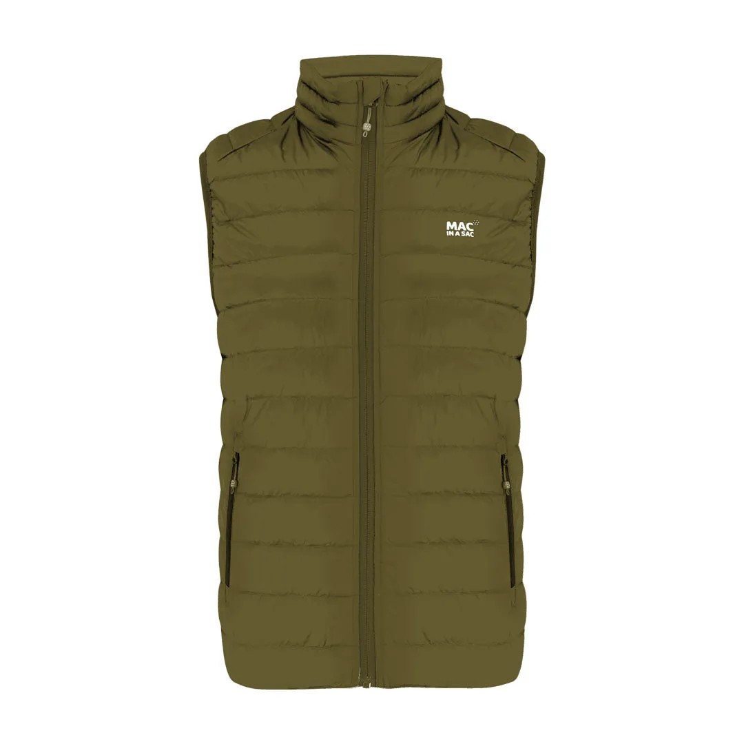 Synergy Mens Packable Vest - Khaki