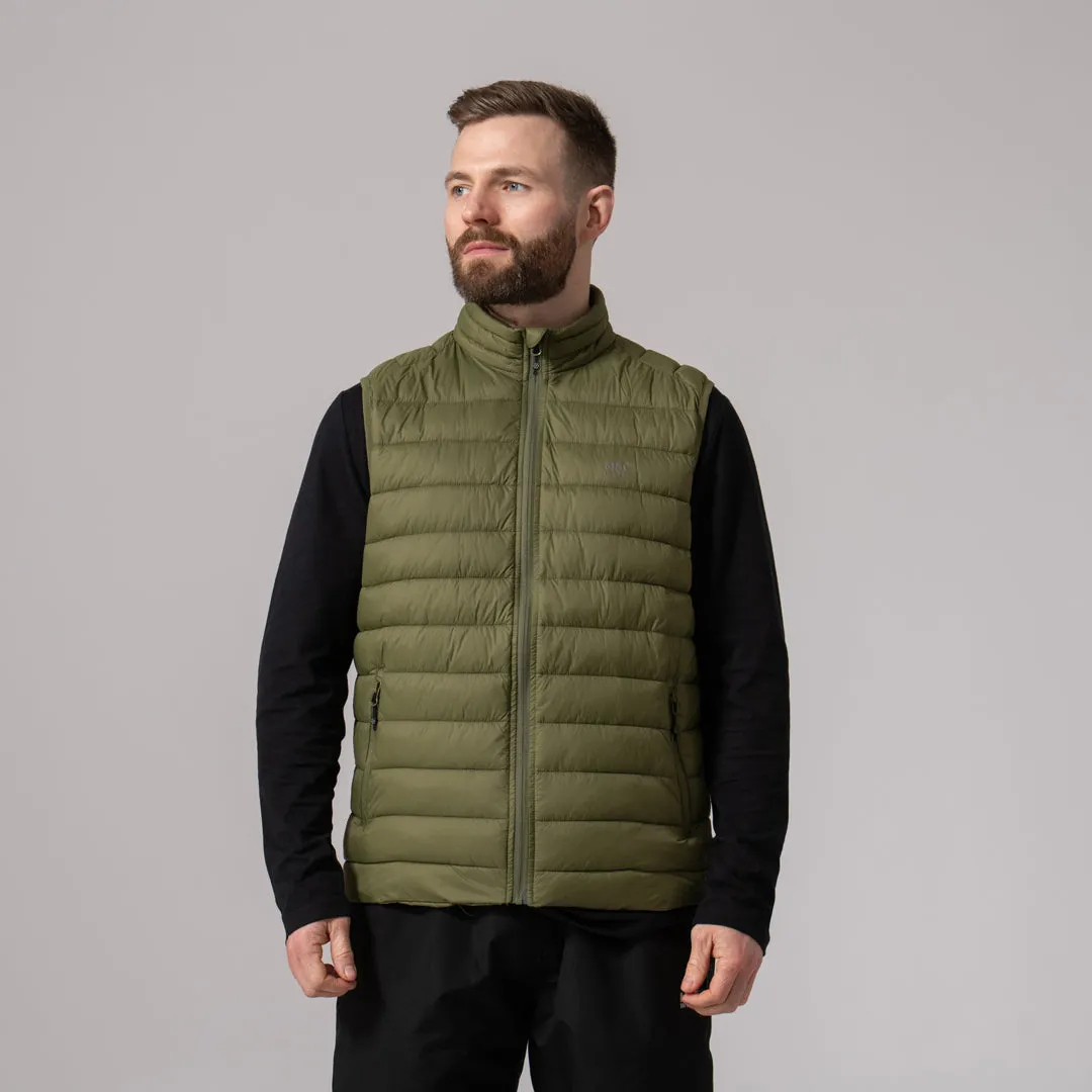 Synergy Mens Packable Vest - Khaki