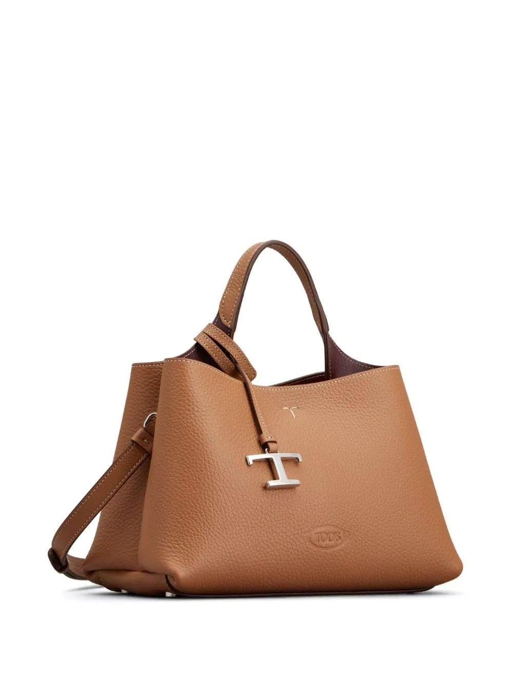 T timeless micro leather handbag