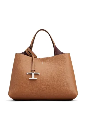 T timeless micro leather handbag