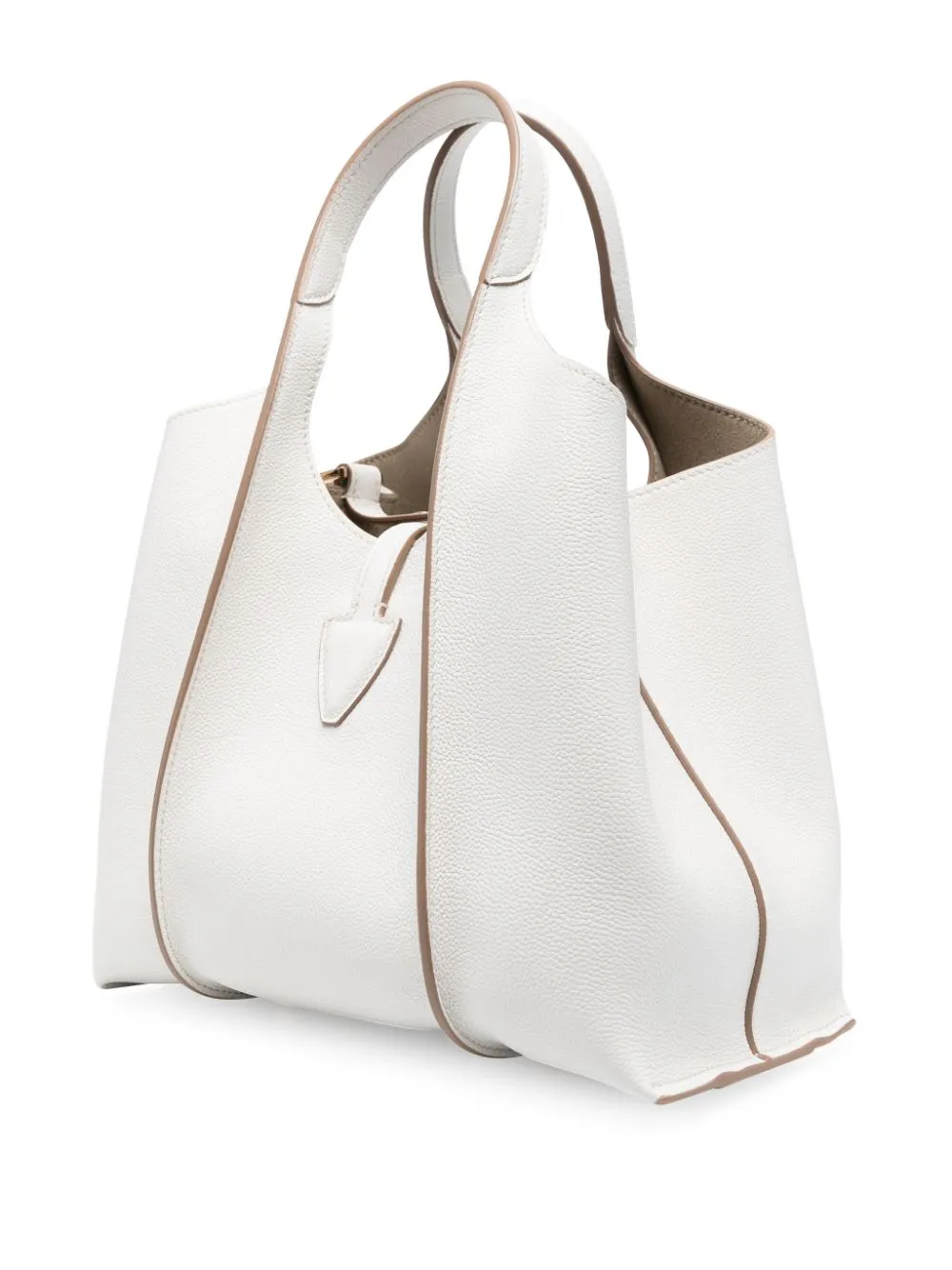 T timeless micro leather tote bag