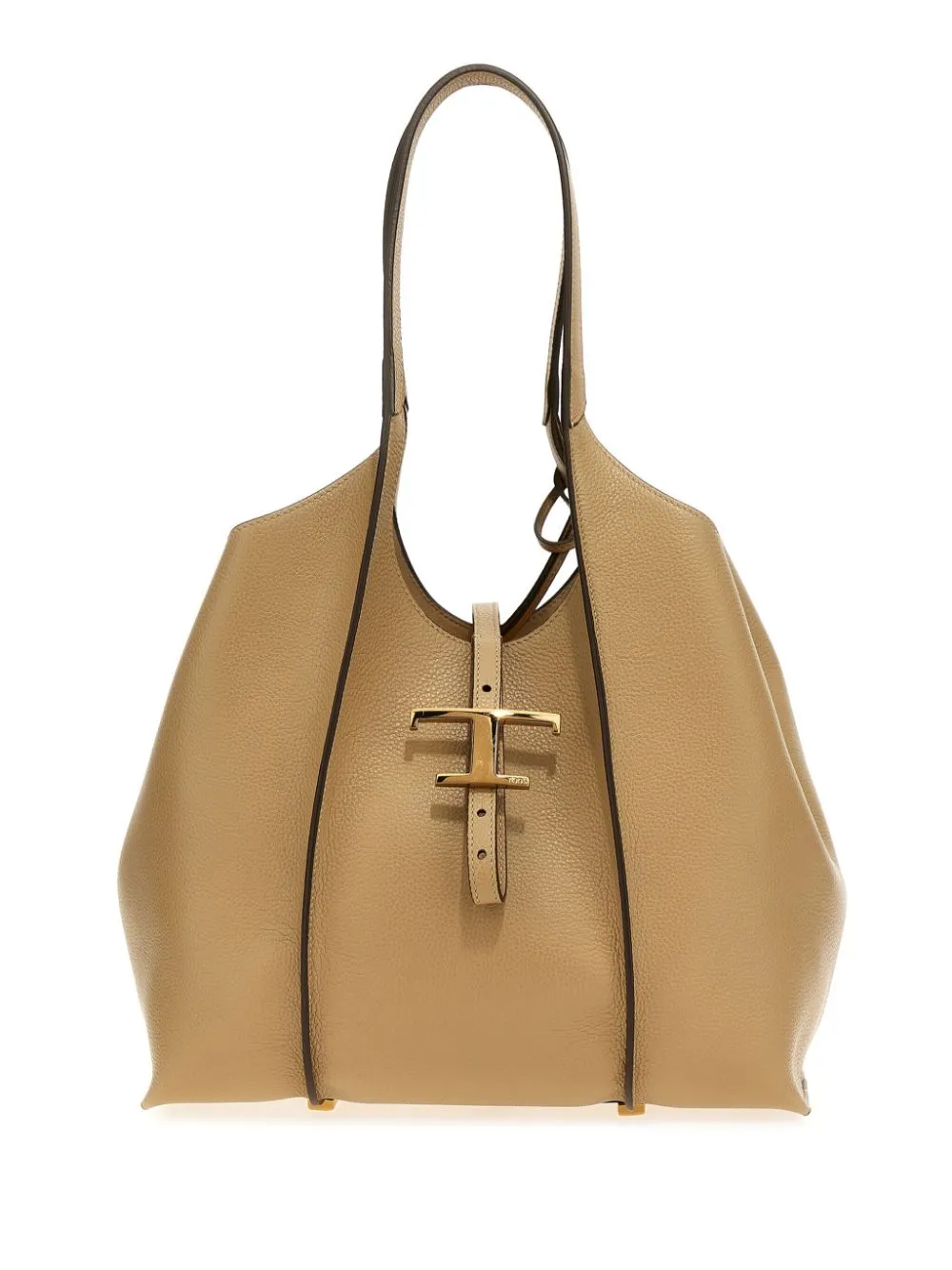 T timeless mini leather tote bag