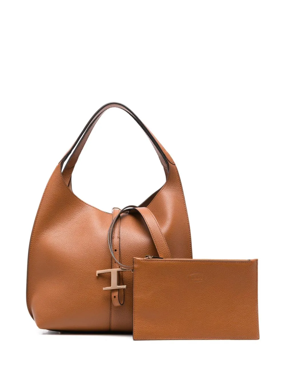 T timeless small leather shoulder bag