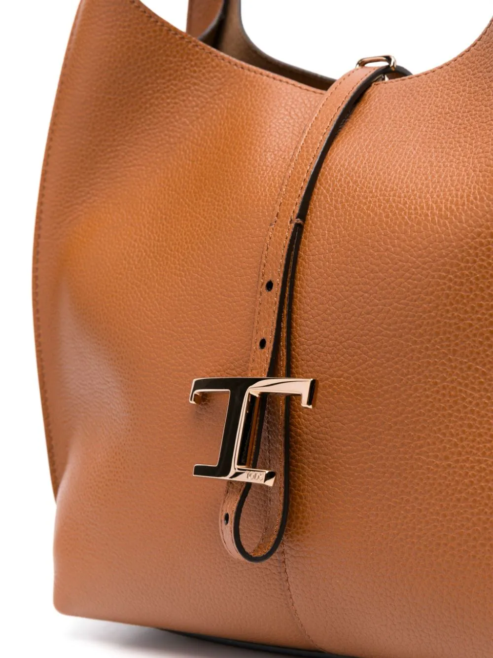 T timeless small leather shoulder bag
