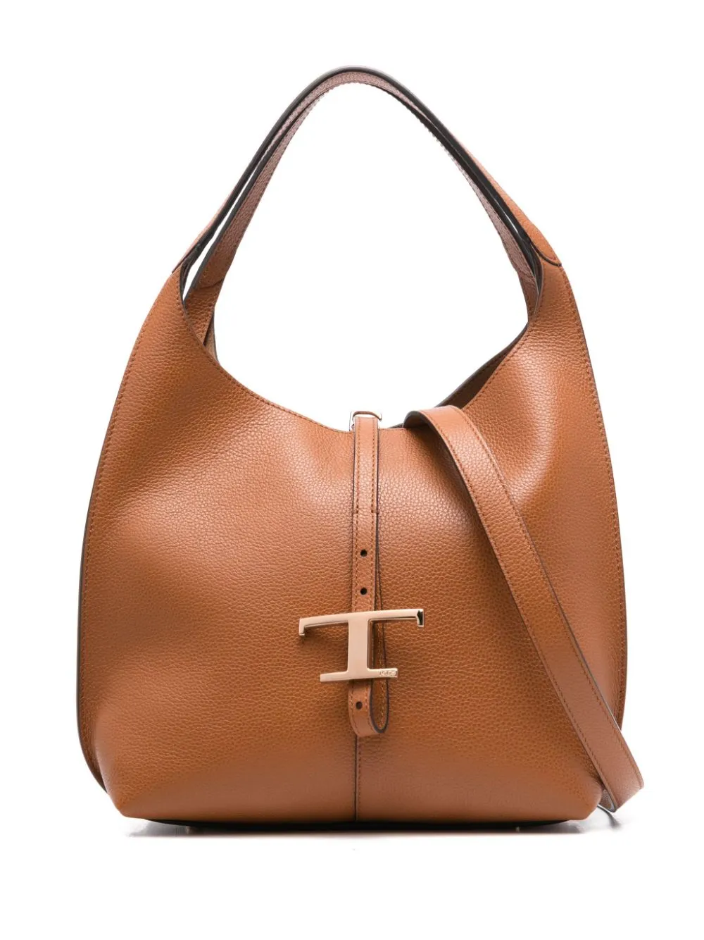 T timeless small leather shoulder bag