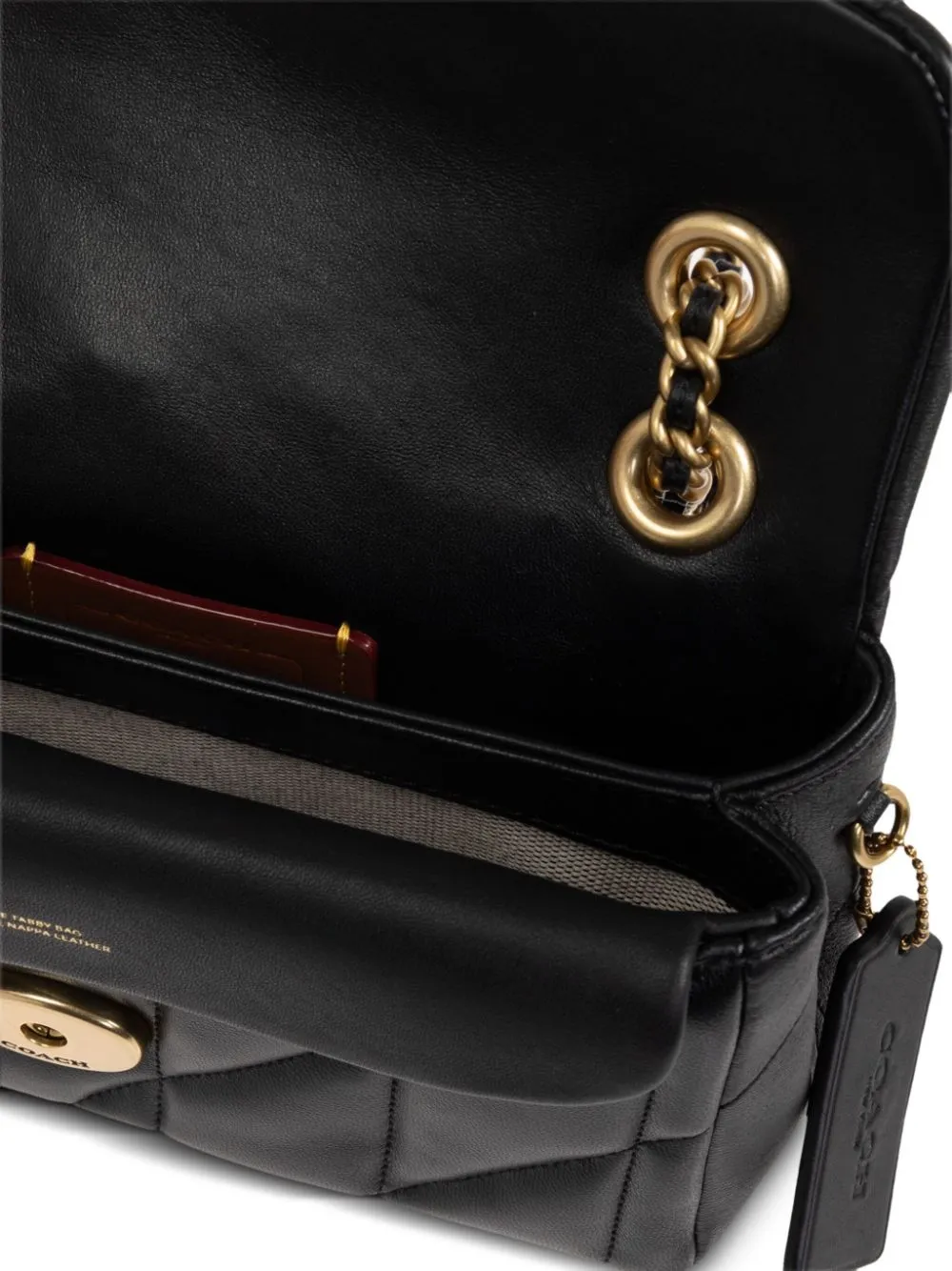 Tabby 20 leather crossbody bag