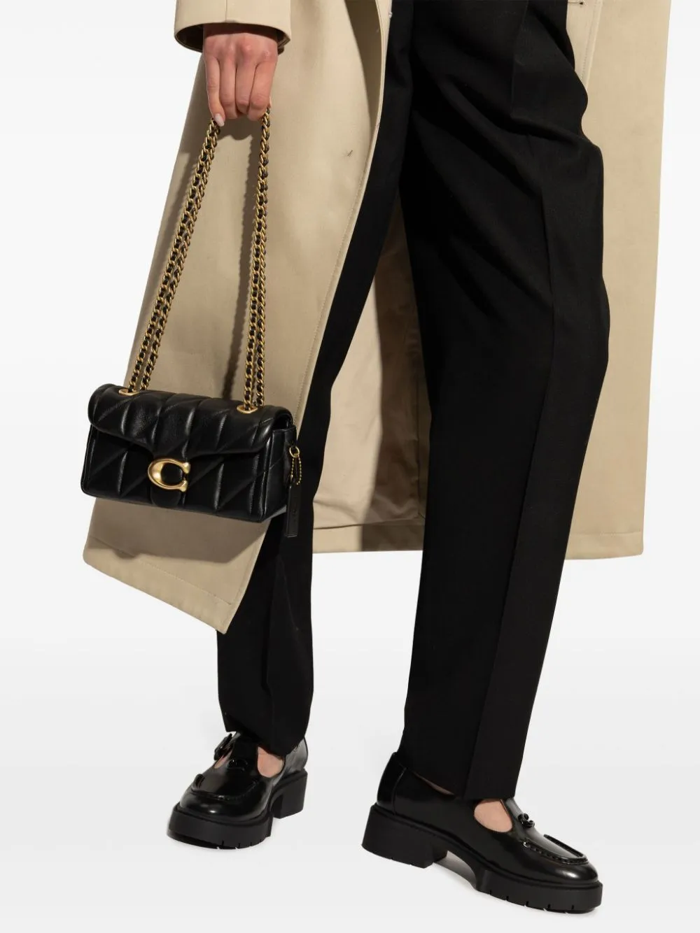 Tabby 20 leather crossbody bag
