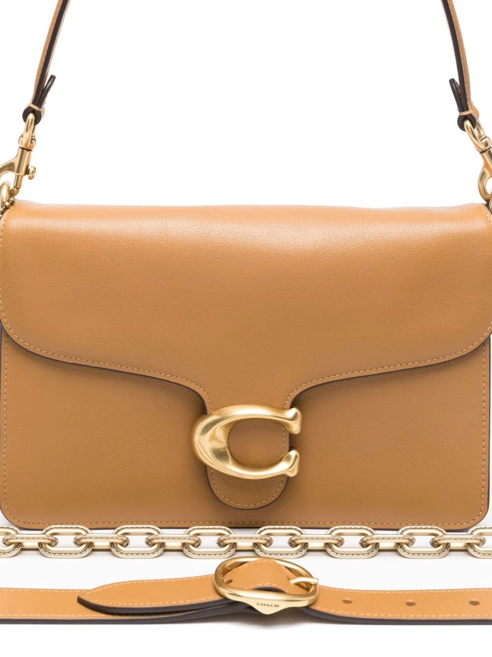Tabby chain leather shoulder bag