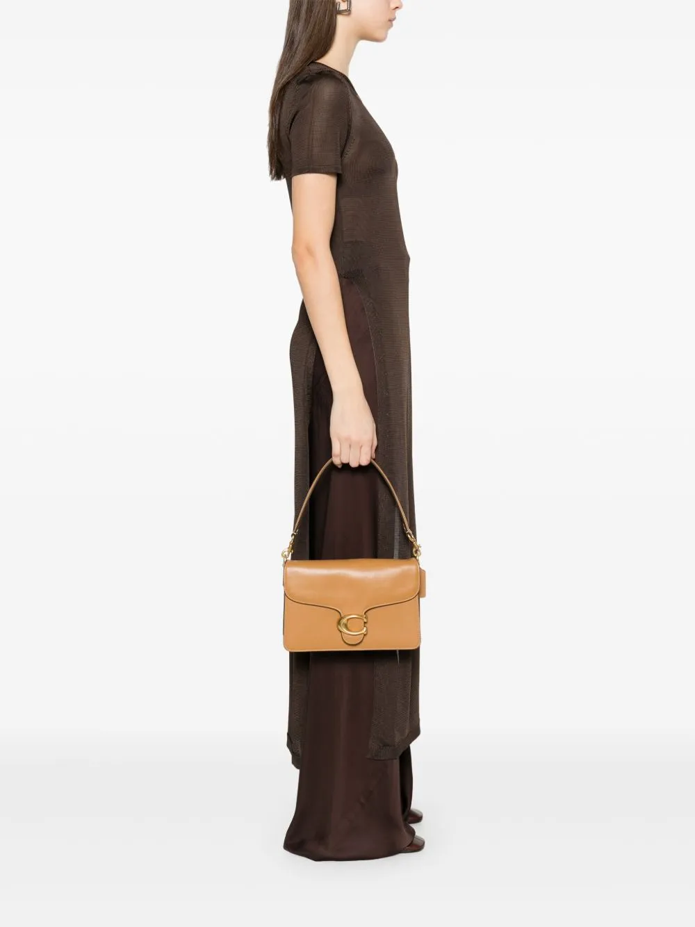 Tabby chain leather shoulder bag