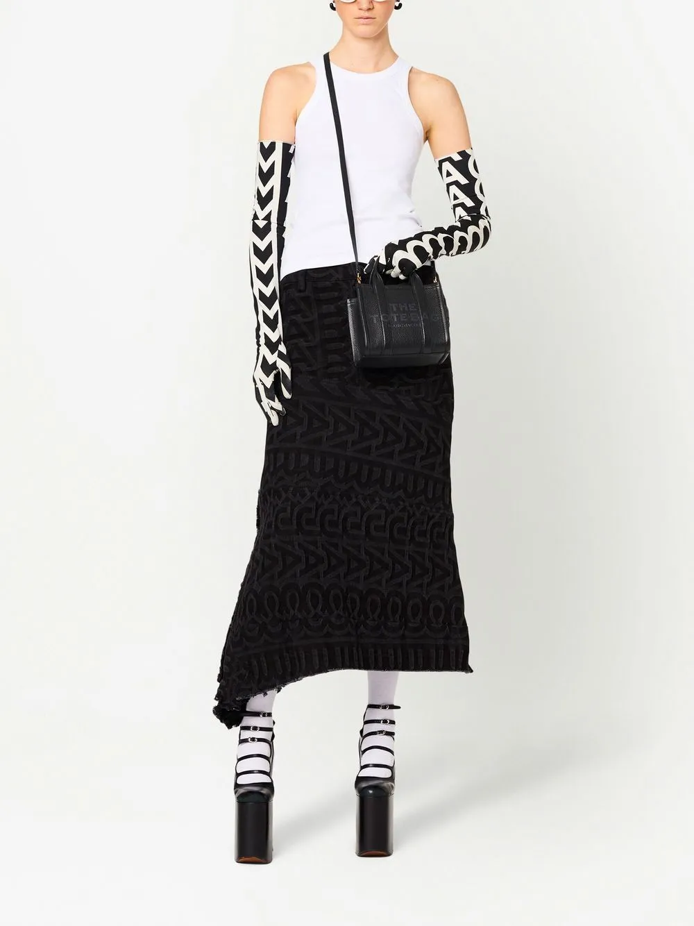 The crossbody tote leather tote