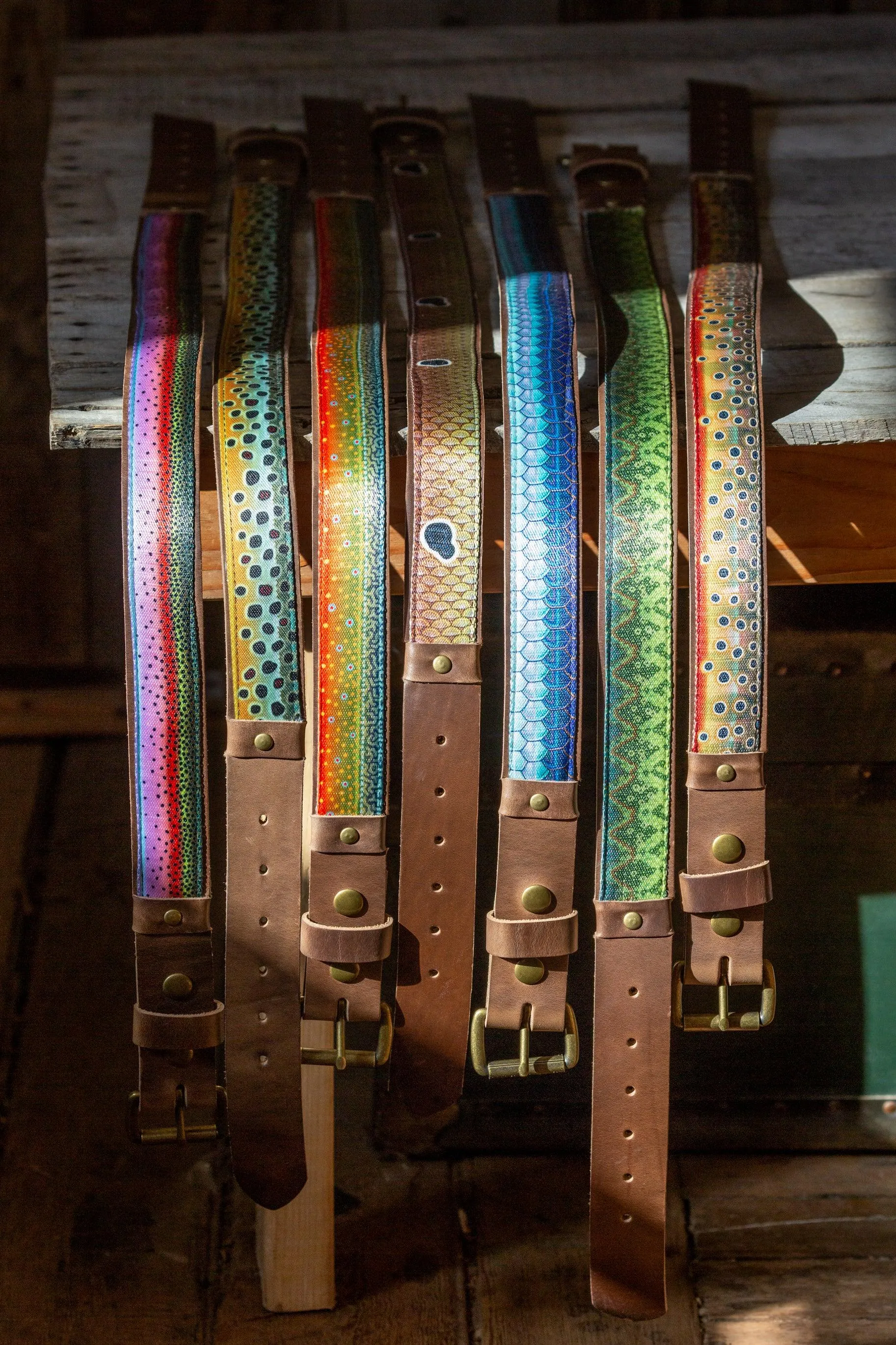 The Fish & Upland Print Belts - Wholesale
